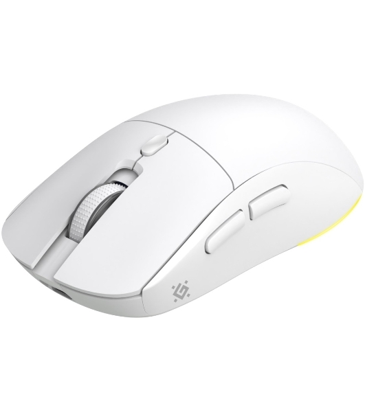 Мышь беспроводная/проводная Defender Stone GM-551 белый, 7200 dpi, радиоканал, Bluetooth, USB, кнопки - 7