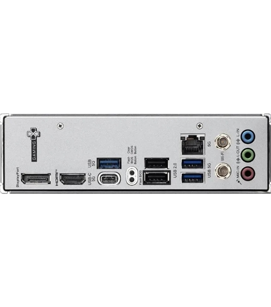 Материнская плата MSI B850M GAMING WIFI, AM5, AMD B850, 2xDDR5, 4xSATA, 2xM.2, 1xPCIe 5.0 x16, 1xPCIe 4.0 x16, 1xDP, 1xHDMI, 1x2.5Gb LAN, Wi-Fi 7, Bluetooth 5.4, 1xUSB-C 10Gbps, 3xUSB-A 5Gbps, 2xUSB-A 2.0, 2x3.5 мм, 7.1, mATX