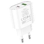 Сетевое зарядное устройство HOCO (6931474757319) C95A Lineal PD 20W+QC3.0 (белый), фото6