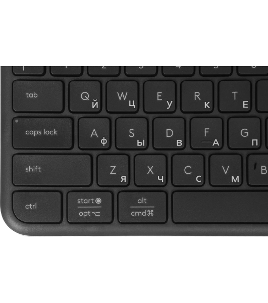 Комплект клавиатура+мышь Logitech MK950 беспроводной, USB, графитовый/чёрный