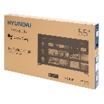 Телевизор Hyundai 55' H-LED55QBU7500 черный QLED UHD 60Hz Smart TV, фото2