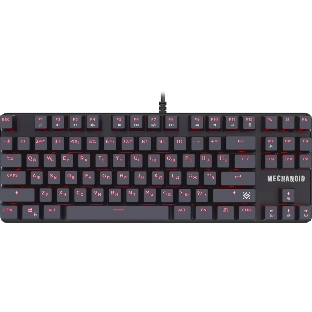 Клавиатура проводная Defender MECHANICAL MECHANOID GK-581 RU BLK