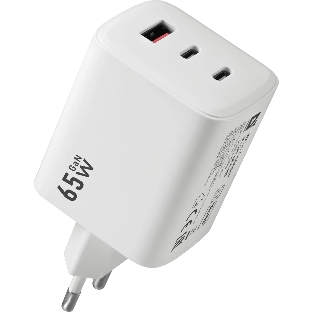 Сетевое зарядное устройство Defender UPA-105 65W, USB A+C+С, белый