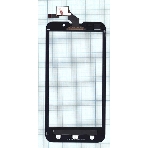 Сенсорное стекло (тачскрин) для ZTE Majesty Z796C, черное, фото2