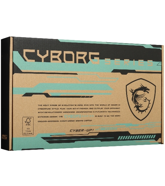 Ноутбук MSI Cyborg 17 B2RWEKG-280XRU/17.3'/IPS/Intel Core 5 210H/16Gb/1Tb SSD/NVIDIA GeForce RTX5050 8Gb/NoOS/черный/2.5kg