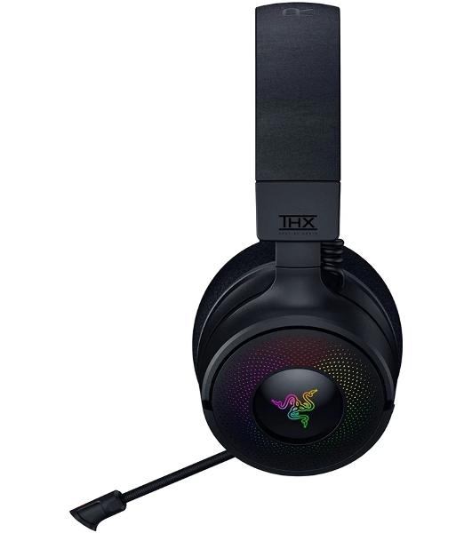 Гарнитура Razer Kraken V4 чёрный, беспроводная, bluetooth, до 70 ч, подсветка
