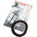 Газовая варочная панель Maunfeld EGHE.43.33CW/G, 3 конфорки, эмалированная сталь, белый, фото4