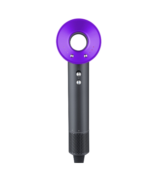 Фен Blackton Bt HD1818M серый/фиолетовый, 1800 Вт, ионизация