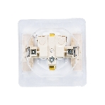 Розетка 1-м СП Этюд защ. шторки с заземл. IP44 белый SchE PC16-044B, фото4