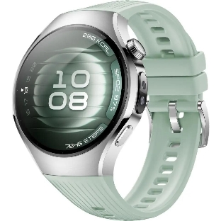 Умные часы HUAWEI Watch 5 Soc-L19F, 1.38' AMOLED, 4G, GPS, IP69, зеленый / серебристый