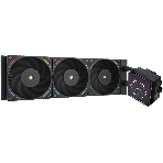 Водяное охлаждение для процессора Thermalright Hyper Vision 360 (360mm, LED, Black, ARGB/Fans: 3x120mm, 69CFM, 27dBA, 2150RPM/Pump height 68mm, 6400RPM, Rad thickness 27mm/S: 1700, 1200, 1851, 115X, 2011, 2066, AM5, AM4), фото10
