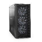 Компьютерный корпус Miditower ExeGate EVO-9202 (ATX, без БП, с окном, 1*USB+1*USB 3.0, аудио, 3 вент. 12см с RGb подсветкой), фото2