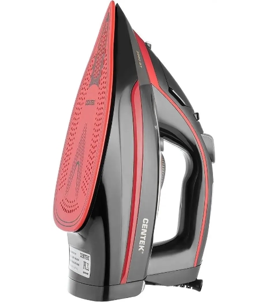 Утюг Centek CT-2311 черный/красный, 3200 Вт, 50 г/мин, 190 г/мин, 400 мл