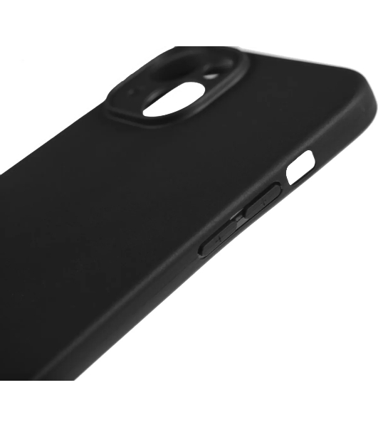 Чехол (клип-кейс) BoraSCO для Apple iPhone 15 Plus черный