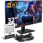 Монитор 31.5' ExeGate Combat EG3207A IPS 2560x1440, 165 Гц, 1 мс, 16:9, 300 кд/м², 2xHDMI, 1xDP, 1xUSB, 1x3.5 мм, черный, фото5