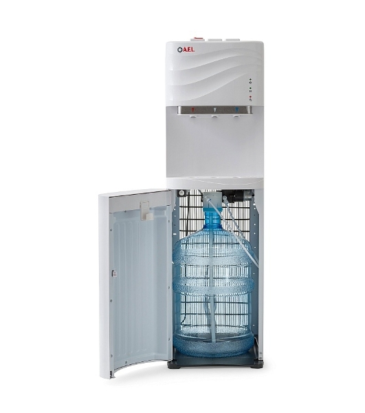 Кулер для воды AEL LC-AEL-840а, нижняя загрузка, нагрев 94 °С, охлаждение 5 °С, белый