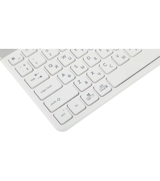 Комплект клавиатура+мышь A4Tech FStyler FB2535C беспроводной, USB + Bluetooth, 2000 DPI, белый