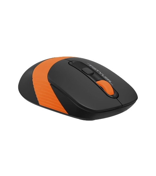 Мышь беспроводная A4Tech Fstyler FG10 черный/оранжевый, 2000 dpi, радиоканал, USB, кнопки - 4