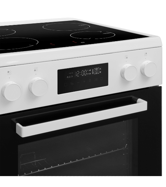 Плита электрическая MAUNFELD MIC611W01TD белый, конфорок 4 электрических (индукционных), духовка 59 л, 60 см x 84.5 см x 63 см