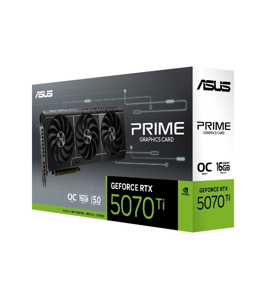Видеокарта ASUS PRIME-RTX 5070TI-O16G RTX 5070TI HDMIx1,DPx3,16G,D7