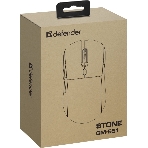 Мышь беспроводная/проводная Defender Stone GM-551 белый, 7200 dpi, радиоканал, Bluetooth, USB, кнопки - 7, фото7