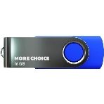 Флешка USB More Choice MF16-4 blue (4610196407567), 16Gb, USB 2.0, R/W 15/6, синий, фото3