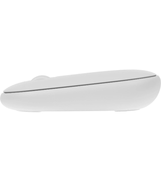 Мышь беспроводная Logitech Pebble M350 белый, 1000 dpi, радиоканал, Bluetooth, USB, кнопки - 3