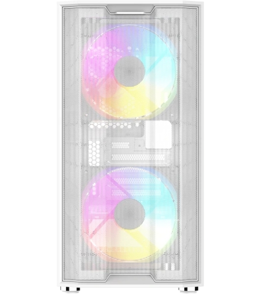 Корпус SAMA S30, Mini-Tower, белый, 2 x 140 мм, 1 x 120 мм