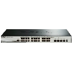 Коммутатор D-Link DGS-1510-28X/A1A, 24×1 Гбит/с + 4×10 Гбит/с SFP+, управляемый, фото 1