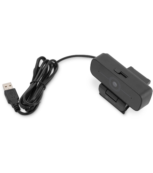 Веб-камера OKLICK OK-C001FH 1920x1080, 30 кадр/с, USB Type-A, микрофон (шумоподавление), универсальное крепление