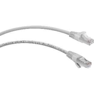 Экранированный патч-корд Cabeus, кат. 5е, экр., F/UTP, RJ45/RJ45, LSZH, AWG24, 5м, серый