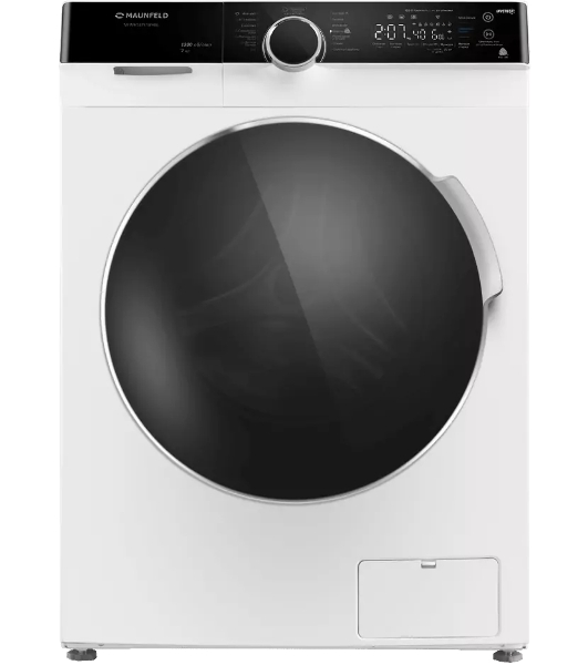 Стиральная машина Maunfeld MFWM127STWH06 белый, загрузка фронтальная 7 кг, 1200 об/мин., класс: А+++