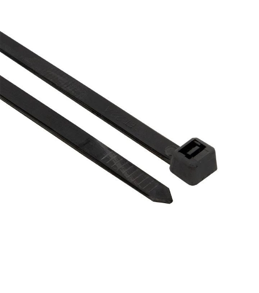 Хомут нейлоновый черный EKF Basic plc-cb-3.6x300 (3,6х300) (100 шт.)