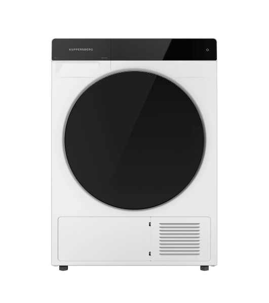 Сушильная машина Kuppersberg DM 590 W белый, 10 кг, сушка - тепловой насос, программ - 16, 60 x 85 x 62 см