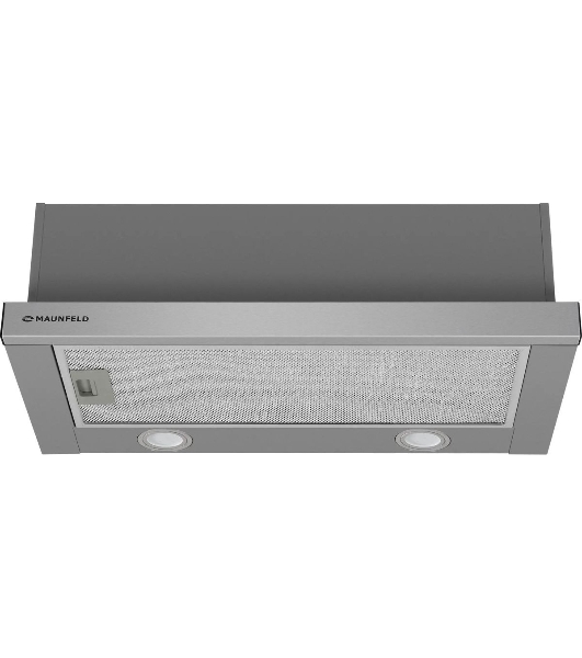 Вытяжка встраиваемая Maunfeld VS Light 60 нержавеющая сталь, 60 см, 520 куб. м/ч, 56 дБ