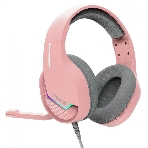 Гарнитура Marvo H8618 Tactic 40 розовый, проводная, USB, микрофон с шумоподавлением, RGB-подсветка, фото3