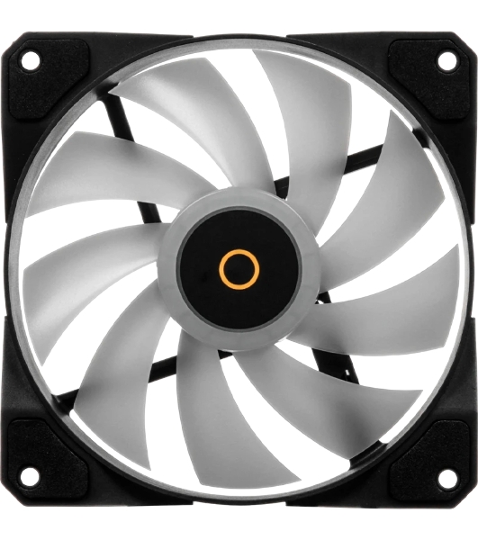 Реверсный вентилятор Fan Ocypus Beta F12 BK ARGB PWM черный