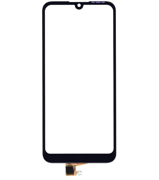 Сенсорное стекло (тачскрин) для Huawei Y6 2019, черное