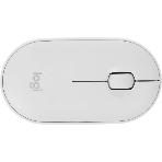 Мышь беспроводная Logitech Pebble M350 белый, 1000 dpi, радиоканал, Bluetooth, USB, кнопки - 3, фото9