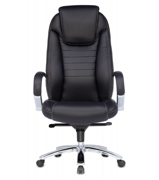 Кресло Бюрократ T-9923SL/BLACK черный, кожа