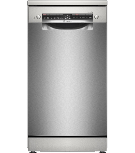 Посудомоечная машина Bosch SPS4HMI64Q серебряный, 45 см, 10 комплектов, сушка теплообменник, 46 дБ, класс А++