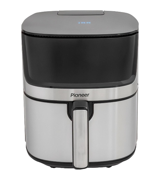 Аэрогриль Pioneer SM516D черный, 1850 Вт, 8 л, сенсор, 10 программ