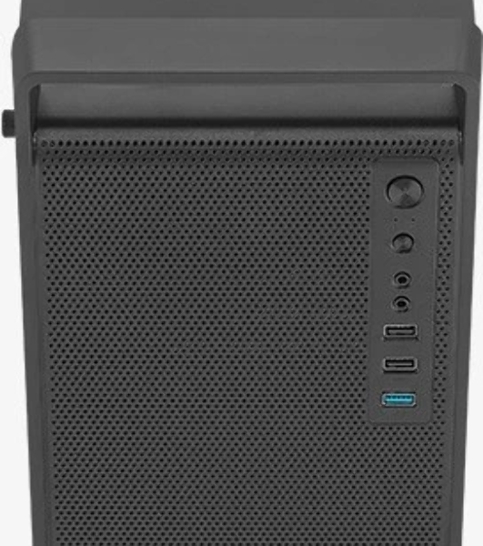 Компьютерный корпус MiniTower Aerocool/Formula CS-109-G-BK-v1 (mATX, USB3x1, USB2x2, 120мм RGb fan, без БП) (4711099472376)
