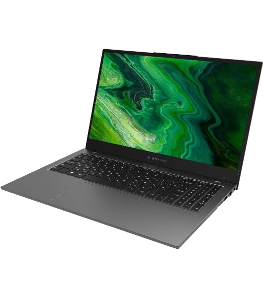 Ноутбук Digma Pro Fortis M Core i3 1215U 16Gb SSD 256Gb Intel UHD Graphics 15.6' IPS FHD (1920x1080) Windows 11 Pro grey WiFi BT Cam 4250mAh (DN15P3-ACXW01)