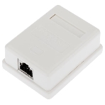 Рoзетка компьютерная внешняя Rexant 1-порт RJ-45 (8P8C), FTP экранированная, категория 6, фото 1