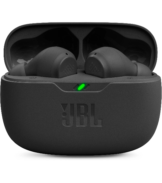 Наушники TWS JBL Wave Beam черный, внутриканальные, Bluetooth, быстрая зарядка, до 8 ч