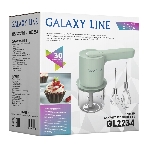 Миксер аккумуляторный Galaxy Line GL 2234, зеленый, ручной, 50 Вт, фото2