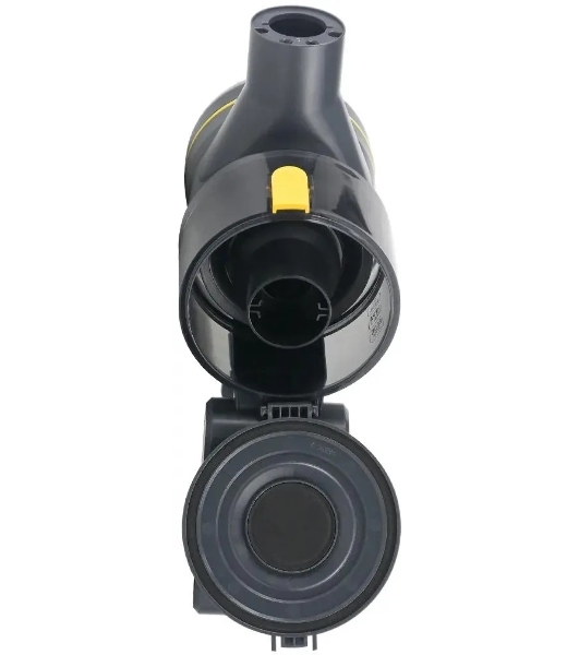 Пылесос вертикальный Centek CT-2573 черный/желтый, питание от аккумулятора, 215 Вт, уборка сухая, пылесборник 0.8 л, работа от АКБ max 45 мин