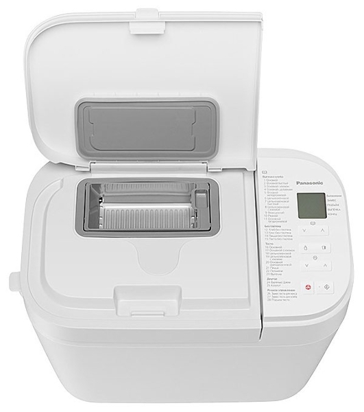 Хлебопечка Panasonic SD-R2520WTS белый, 550 Вт, 1.1 кг, 28 программ