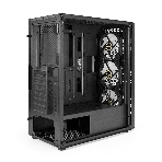Компьютерный корпус Miditower ExeGate EVO-9202 (ATX, без БП, с окном, 1*USB+1*USB 3.0, аудио, 3 вент. 12см с RGb подсветкой), фото6